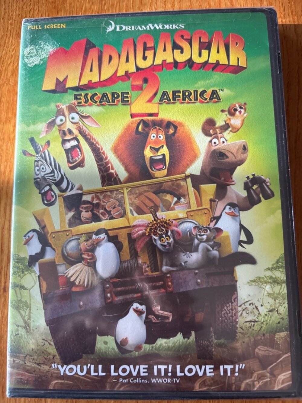 Madagascar 2: Escape 2 Africa Full Screen DreamWorks DVD New